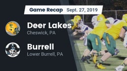 Recap: Deer Lakes  vs. Burrell  2019