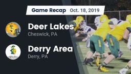Recap: Deer Lakes  vs. Derry Area 2019