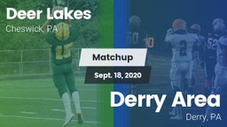 Matchup: Deer Lakes vs. Derry Area 2020