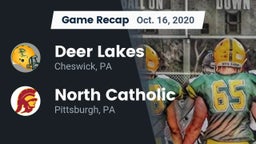 Recap: Deer Lakes  vs. North Catholic  2020