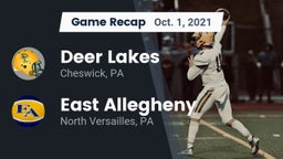 Recap: Deer Lakes  vs. East Allegheny  2021