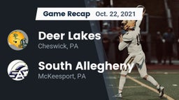 Recap: Deer Lakes  vs. South Allegheny  2021