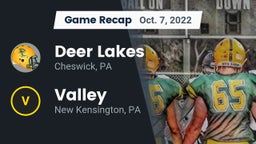 Recap: Deer Lakes  vs. Valley  2022