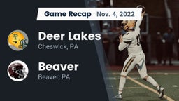 Recap: Deer Lakes  vs. Beaver  2022