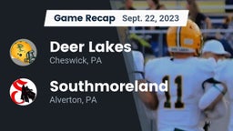 Recap: Deer Lakes  vs. Southmoreland  2023