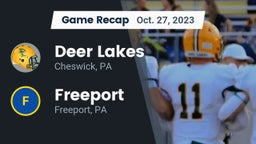 Recap: Deer Lakes  vs. Freeport  2023