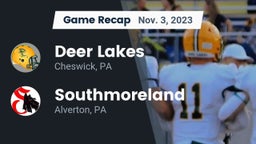 Recap: Deer Lakes  vs. Southmoreland  2023