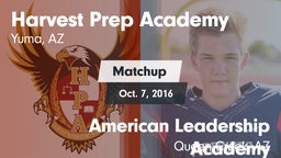 Matchup: Harvest Prep Academy vs. American Leadership Academy 2016
