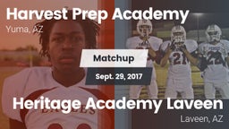 Matchup: Harvest Prep vs. Heritage Academy Laveen 2017