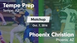 Matchup: Tempe Prep vs. Phoenix Christian  2016