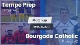 Matchup: Tempe Prep vs. Bourgade Catholic  2017