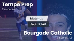 Matchup: Tempe Prep vs. Bourgade Catholic  2017