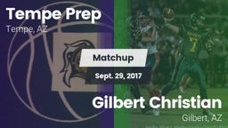 Matchup: Tempe Prep vs. Gilbert Christian  2017