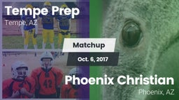 Matchup: Tempe Prep vs. Phoenix Christian  2017