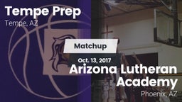 Matchup: Tempe Prep vs. Arizona Lutheran Academy  2016