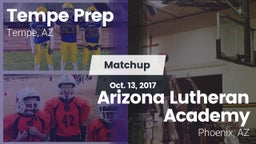 Matchup: Tempe Prep vs. Arizona Lutheran Academy  2017