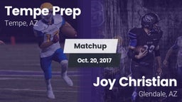 Matchup: Tempe Prep vs. Joy Christian  2017