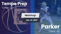 Matchup: Tempe Prep vs. Parker  2016