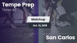 Matchup: Tempe Prep vs. San Carlos  2018