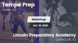 Matchup: Tempe Prep vs. Lincoln Preparatory Academy 2020