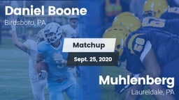 Matchup: Daniel Boone High vs. Muhlenberg  2020