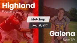 Matchup: Highland vs. Galena  2017
