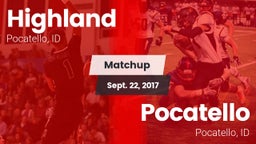 Matchup: Highland vs. Pocatello  2017