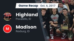 Recap: Highland  vs. Madison  2017