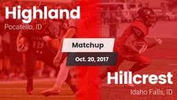 Matchup: Highland vs. Hillcrest  2017