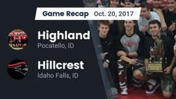 Recap: Highland  vs. Hillcrest  2017