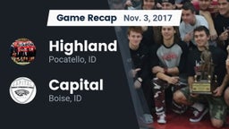 Recap: Highland  vs. Capital  2017