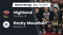 Recap: Highland  vs. Rocky Mountain  2017