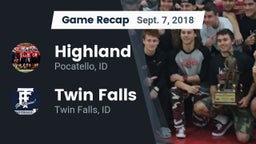 Recap: Highland  vs. Twin Falls 2018