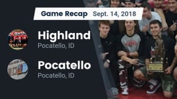 Recap: Highland  vs. Pocatello  2018