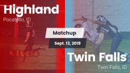 Matchup: Highland vs. Twin Falls 2019