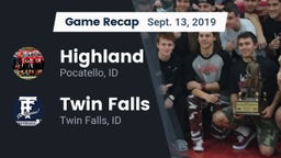 Recap: Highland  vs. Twin Falls 2019
