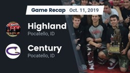 Recap: Highland  vs. Century  2019
