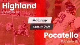 Matchup: Highland vs. Pocatello  2020