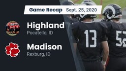 Recap: Highland  vs. Madison  2020