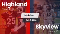 Matchup: Highland vs. Skyview  2020