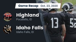 Recap: Highland  vs. Idaho Falls  2020