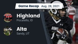 Recap: Highland  vs. Alta  2021