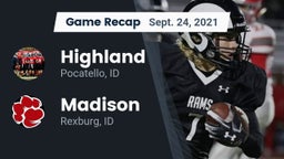 Recap: Highland  vs. Madison  2021