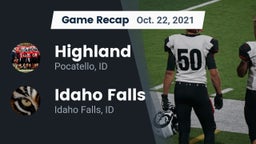 Recap: Highland  vs. Idaho Falls  2021