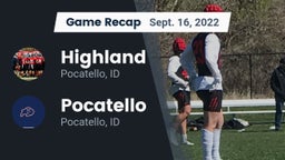 Recap: Highland  vs. Pocatello  2022