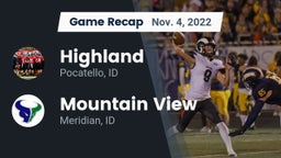 Recap: Highland  vs. Mountain View  2022
