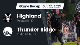 Recap: Highland  vs. Thunder Ridge  2023
