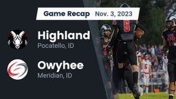 Recap: Highland  vs. Owyhee  2023