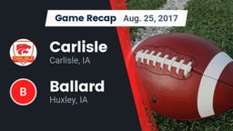 Recap: Carlisle  vs. Ballard  2017