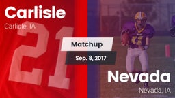 Matchup: Carlisle vs. Nevada  2017